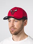 Бейсболка MITCHELL NESS арт. HP14047-CBURED1 Chicago Bulls NBA (красный)